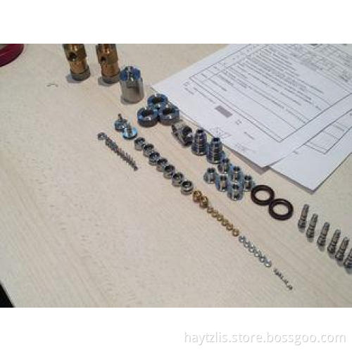 A356 2017 6063 Aluminum / Iron CNC Drilling Turning Parts P